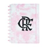 Caderno Inteligente Grande Flamengo Rosa