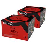 80 Cápsulas Delta Q Qharacter Int. 9 Café Pack Econômico