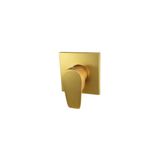 Misturador Monocomando De Chuveiro Dourado Fosco - Led