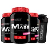 Kit 2 Waxy Whey 900g+ Amazing Mass 1,5kg