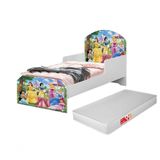 Cama Infantil Quarto Menina Menino Adesivado 100% Mdf Com Colchão Princesas Ad