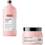 Kit Profissional Shampoo 1,5l E Máscara 500g Loreal Vitamino