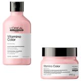 Kit Shampoo 300ml E Máscara 250g Loreal Vitamino Color