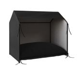 Casinha De Cachorro Pet Tati Raças Pequenas - Preto - Cor: Preto