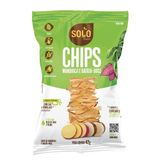 Kit 6x: Chips Batata Doce E Mandioca Assado Solo Snacks 42g