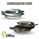 Churrasqueira De Fogão Aluminio Polido
