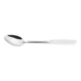 COLHER PARA ARROZ UTILITA BRANCO LAMINA DE ACO INOX E CABO DE POLIPROPILENO TRAMONTINA