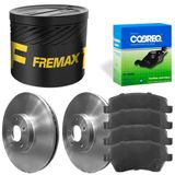 Kit Pastilha Disco Dianteiro Ventilado Captur 2017 A 2021 Co