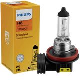 Lâmpada Amarela Halógena 3200-k 12v H8 Pgji9-i 12360c1