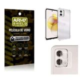 Capinha Moto G73 + Película De Câmera + Película De Vidro 3d