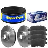 Kit Pastilha Disco Dianteiro Ventilado Captur 2017 A 2021 Sy