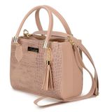 Bolsa Delicada Transversal Feminina Com Detalhes Em Metal Alça Ajustável
