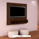 Painel Para Tv Até 55 Polegadas Sion Candian Jcm Movelaria Café