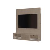 Painel Para Tv Até 32 Polegadas 3 Nichos Madeirado Mdf