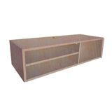 Rack Sala Suspenso Madeirado Em Mdf [f031]
