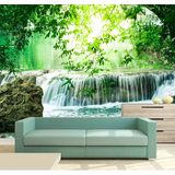 Papel De Parede - Painel Adesivo Cachoeira 3d 1m² Na 051