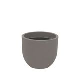 VASO LAOS 28 CM EM POLIETILENO CONCRETO  TRAMONTINA