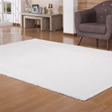 Tapete Para Sala 150cmx200cm Bangor Niazitex Branco