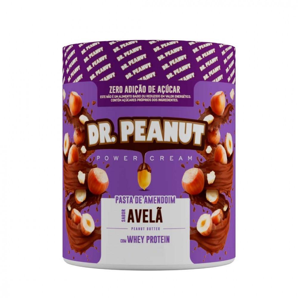 Pasta De Amendoim Dr Peanut 600g - Com Whey Protein Isolado