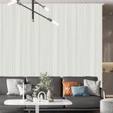 Kit 3 Rolos Papel De Parede Adesivo Madeira Cinza Claro 3,0m