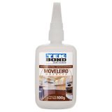 Cola Adesivo Instantâneo Moveleiro 100g Tekbond