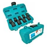 Jogo De Soquetes De Impacto Makita 1/2 9 Peças P-46953