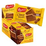 Biscoito Bolacha Choco Biscuit 18 Pacotes Bauducco 36g