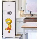 Adesivo De Geladeira Lisa Simpson Mod03