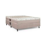 Cama Box + Colchão Castor Casal Class One Face Pocket 138x188x52cm