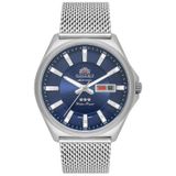 Relógio Masculino Orient Pulseira Tipo Mesh F49ss009 D1sx