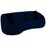 Sofa 3 Lugares 240 Cm Passion Veludo Sl 948 Moll Sl 948