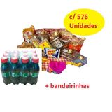 Kit Doces Para Festa Junina/ Julina São João Com 576 Unidades