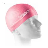 Touca De Natação Silicone Adulto Massage Cap Speedo Rosa