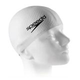 Touca De Natação Silicone Adulto Massage Cap Speedo Branco