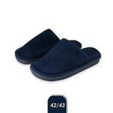 Pantufa Adulto Azul 42/43 Super Confortável Macia