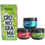 Linha 3x1 Tratamento Capilar Cronograma Completo Rhenuks