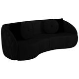 Sofa 3 Lugares 240 Cm Passion Veludo Sl 944 Moll Sl 944