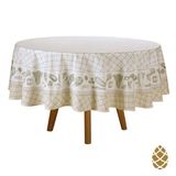 Toalha De Mesa Dohler 8 Lugares 180m Redonda Renova