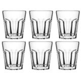 Jogo 6 Copos Shot De Vidro Casual 45ml Class Home