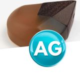 Corante Semi-transparente Marrom 100g