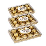 Chocolate 3 Caixas De 12 Unidades Bombom Ferrero Rocher