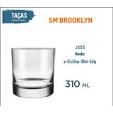 06 Copos Brooklyn 310ml Whisky Refrigerante Suco Batida