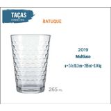 Jogo De 12 Copos Batuque 265ml - Uso Diário