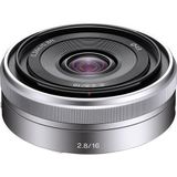 Lente Sony E 16mm F/2.8 Sel16f28 Br