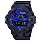 Relógio Casio G-shock Masculino Roxo Preto Ga-700vb-1adr