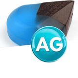 Corante Semi-transparente Azul Ag 100g