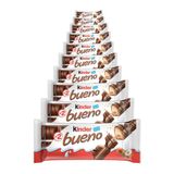 Chocolate, 10 Pacotes De 43g Kinder Bueno