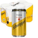 Schweppes Tônica Sem Açúcar 220ml (6 Latas)
