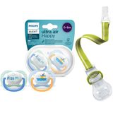 Chupeta Navio Kiss Me + Prendedor De Chupeta - Philips Avent