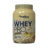 Whey Pro Gourmet (1kg) - Sabor: Milkshake Banana Com Canela